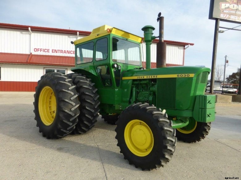 homemade FWD for Deere 6030